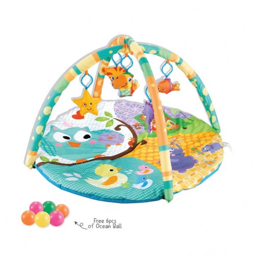 FIFFY TIKAR MAINAN BAYI PLAY & LEARN MAT (98-642) FIFFY TIKAR MAINAN BAYI PLAY & LEARN MAT (98-642)