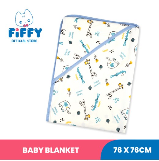 FIFFY BABY BLANKET 76CM X 76CM SELIMUT BAYI (98-877)