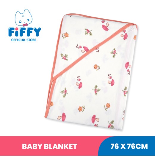 FIFFY BABY BLANKET 76CM X 76CM SELIMUT BAYI (98-877)