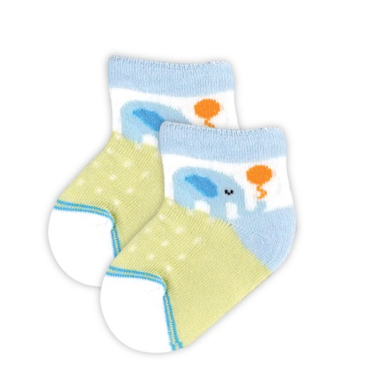 FIFFY COLOURFUL BABY SOCK 2 PAIRS STOKIN BAYI (98-879)