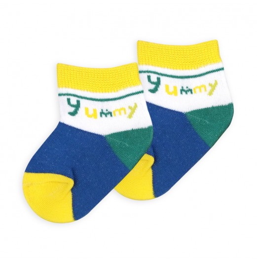 FIFFY STOKIN BAYI COLOURFUL BABY SOCK 2 PAIRS (98-879)
