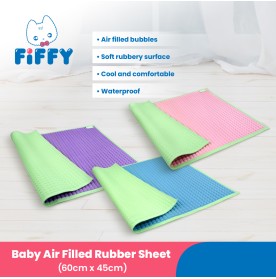 FIFFY AIR FILLED RUBBER COT SHEET (60CM x 45CM) ALAS TIKAR GETAH BAYI (98-880)