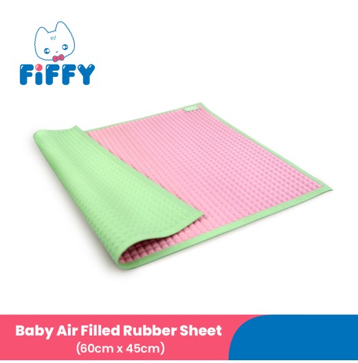 Accessories - FIFFY AIR FILLED RUBBER COT SHEET (60CM x 45CM)