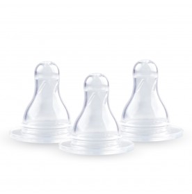 FIFFY SILICONE SHORT TEAT (3PCS) PUTING BAYI (98-883A/M/L)