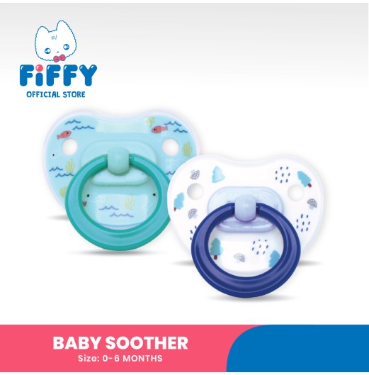 Soothers & Pacifiers - FIFFY SILICONE ORTHODONTIC SOOTHER (TWIN PACK)