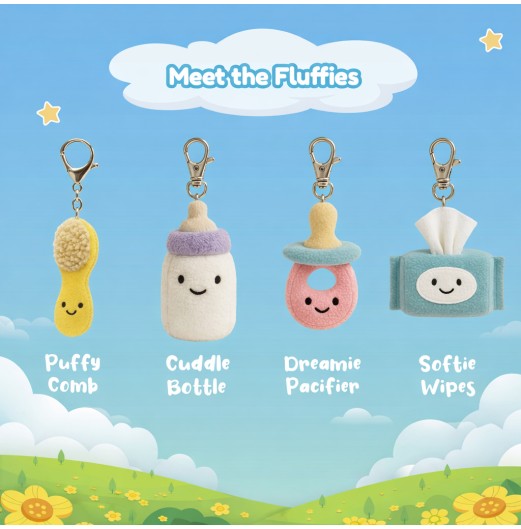 FIFFY FLUFFY MYSTERY BOX BLIND BOX (MKF01011-25)