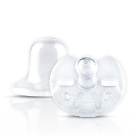 SILICONE SOOTHER (ROUND TIP)