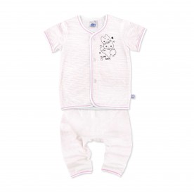 FIFFY I LOVE FIFFY MASCOT SHORT SLEEVE VEST + LONG PANT SUIT