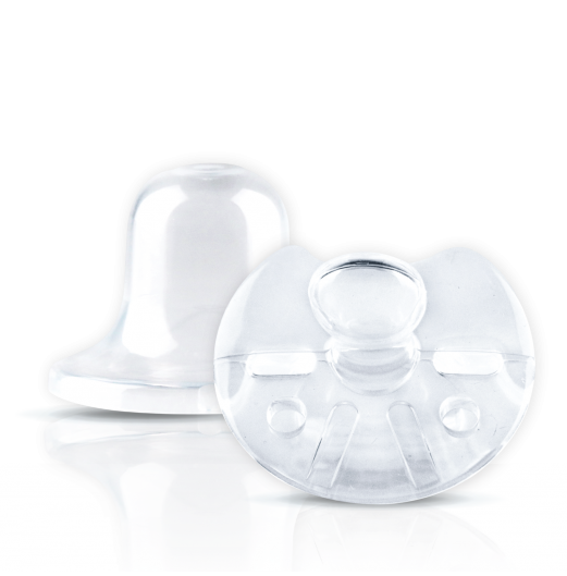 Soothers & Pacifiers - SILICONE SOOTHER (ORTHODONTIC SHAPE)