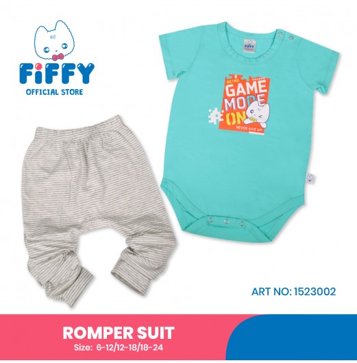 FIFFY RETRO GAME MODE ROMPER SUIT