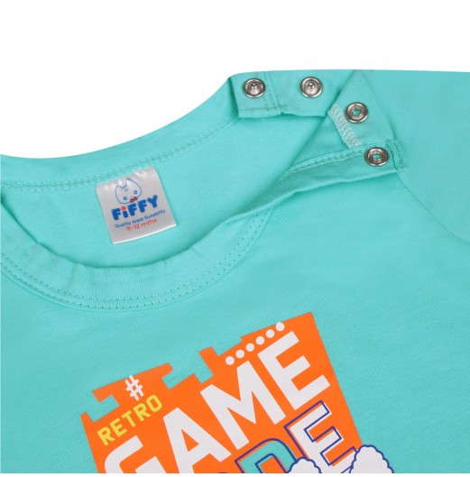 FIFFY RETRO GAME MODE ROMPER SUIT