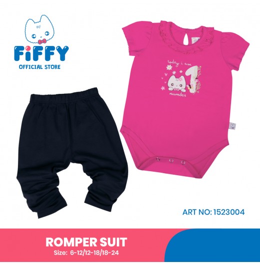 FIFFY NUMBER 1 ROMPER SUIT