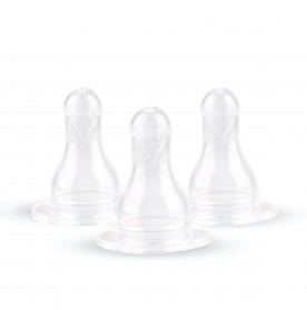 FIFFY SILICONE SHORT STANDARD TEATS 3PCS (1988)