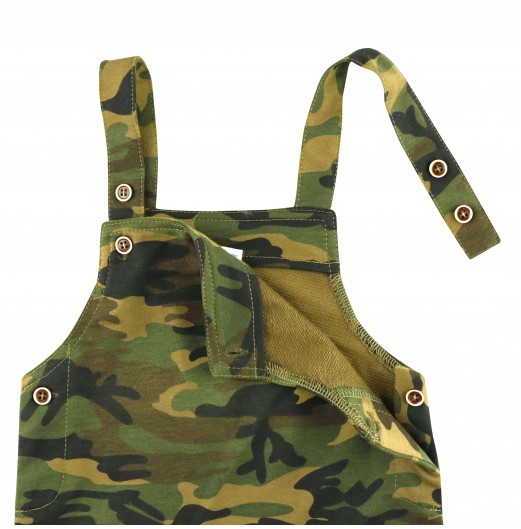 FIFFY ARMY GREEN OVERALL SUIT
