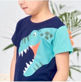 FIFFY SAY HI TO DINO T-SHIRT SUIT
