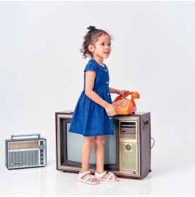 FIFFY BAJU BAYI DENIM LOVER DRESS (2323023)