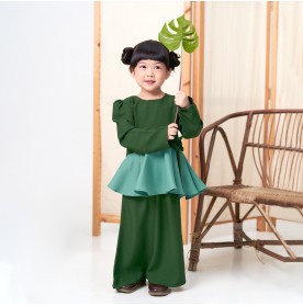 FIFFY CUTE RIBBON MALAY DRESS