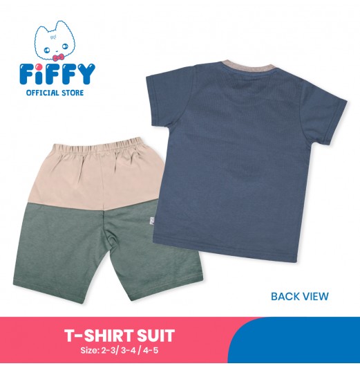 FIFFY MASCOT HELICOPTER 3D EFFECT T-SHIRT SUIT