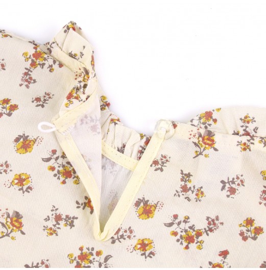 FIFFY ANTIQUE FLOWERS 2 IN 1 DRESS SET