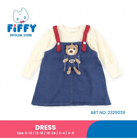 FIFFY BABY BEAR STAR DRESS