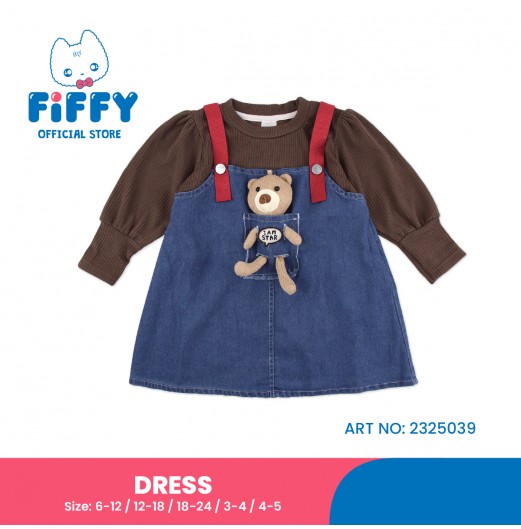 FIFFY BABY BEAR STAR DRESS