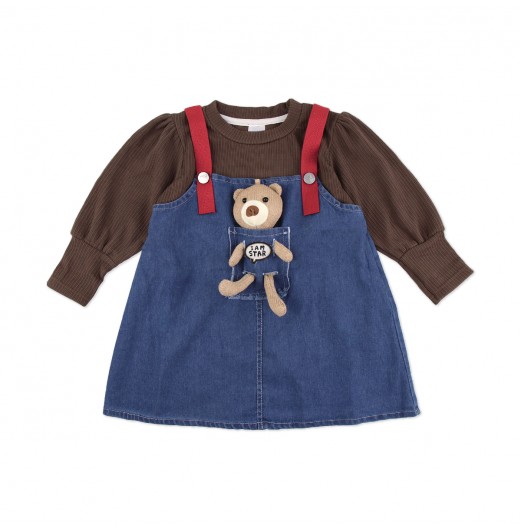 FIFFY BABY BEAR STAR DRESS