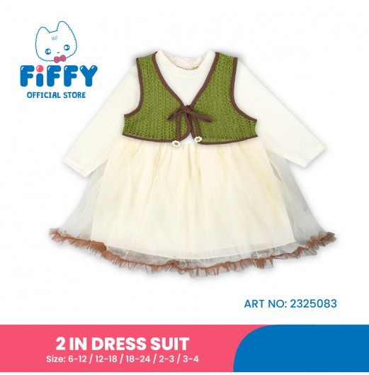 FIFFY BAJU BAYI DAISY ACADEMY 2 IN 1 DRESS SUIT (2325083)