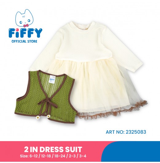 FIFFY BAJU BAYI DAISY ACADEMY 2 IN 1 DRESS SUIT (2325083)