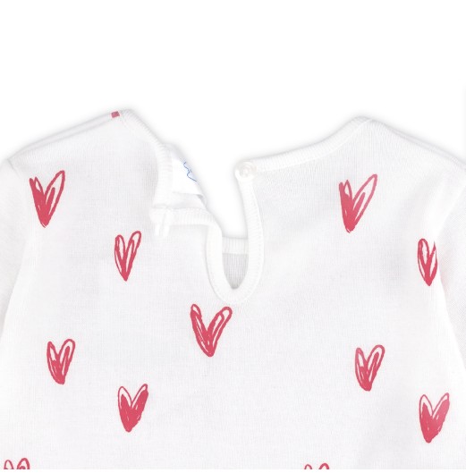 FIFFY HEART DENIM 2 IN1 DRESS BAJU BAYI (2326012) FIFFY HEART DENIM 2 IN1 DRESS BAJU BAYI (2326012)