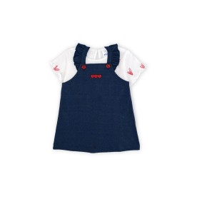 FIFFY HEART DENIM 2 IN1 DRESS BAJU BAYI (2326012)