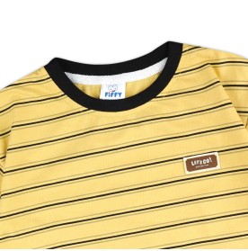 FIFFY BAJU BAYI URBAN STRIPE SHORT SLEEVE + CARGO SHORT PANT BOY SUIT (2326034)