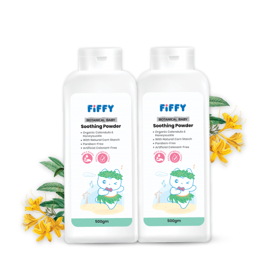 SHOP ALL - FIFFY BOTANICAL BABY POWDER (500GM X 2)