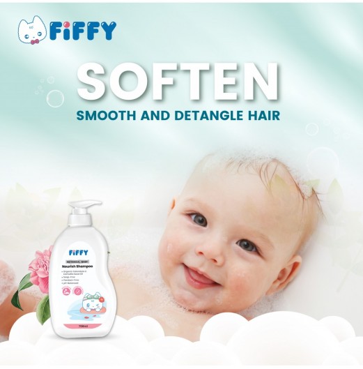 SHOP ALL - FIFFY BOTANICAL BABY NOURISH SHAMPOO 750ML
