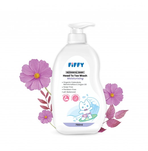 SHOP ALL - FIFFY BOTANICAL BABY HEAD TO TOE WASH (MOISTURIZING) 750ML