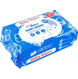 FIFFY BABY CALENDULA WIPES 100 SHEETS (2526)