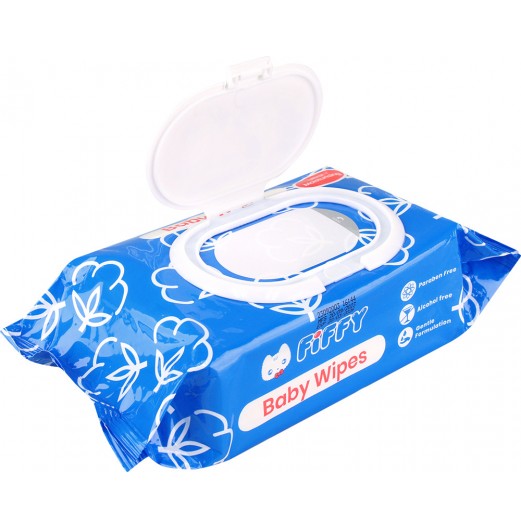 Baby Wipes - FIFFY BABY WIPES BLUE 100 S