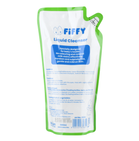 FIFFY BABY LIQUID CLEANSER REFILL PACK GREEN TEA FLAVOR (600ML)