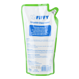 FIFFY BABY LIQUID CLEANSER REFILL PACK GREEN TEA FLAVOR (600ML) -2539
