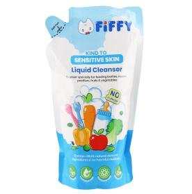 FIFFY BABY LIQUID CLEANSER REFILL PACK NO FLAVOUR (600ML) -2546