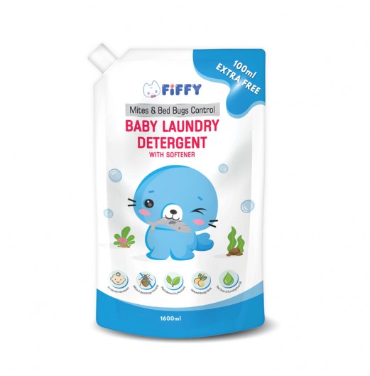FIFFY MITES & BED BUGS CONTROL BABY LAUNDRY DETERGENT 1.6L REFILL (2551)