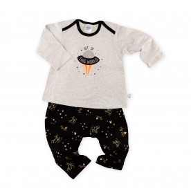 FIFFY SPACE SERIES OUT OF THIS WORLD LONG SLEEVE + LONG PANT GIRL SUIT