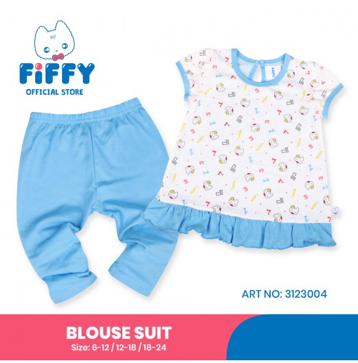 FIFFY NUMBER MASCOT BLOUSE SUIT