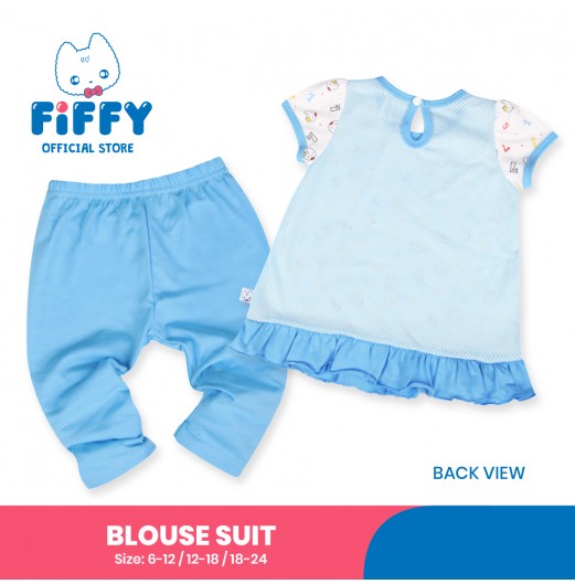 FIFFY NUMBER MASCOT BLOUSE SUIT
