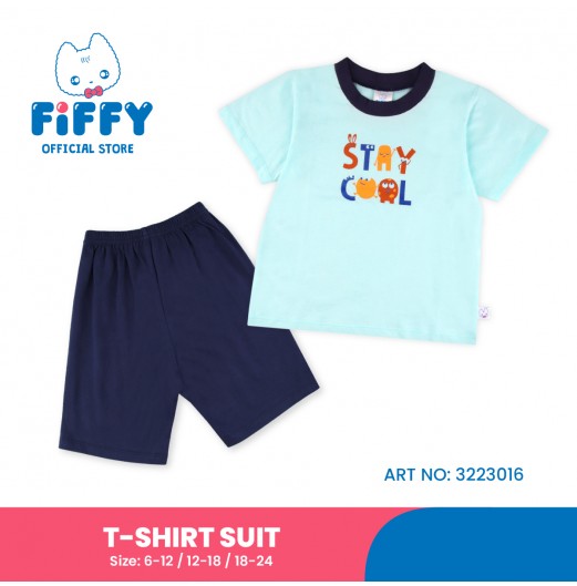 FIFFY STAY COOL KIDS T-SHIRT SUIT