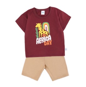 FIFFY AFRICA GIRAFFE T-SHIRT SUIT BAJU BAYI (3226004)