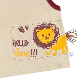 FIFFY HELLO MY FRIEND T-SHIRT SUIT BAJU BAYI (3226006)