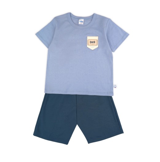 FIFFY BOY PLAIN POCKET T-SHIRT SUIT (3226901)