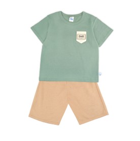 FIFFY BOY PLAIN POCKET T-SHIRT SUIT (3226901)