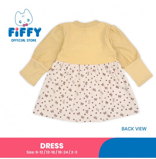 FIFFY SWEETHEART BOW BAJU BAYI DRESS (3325818)