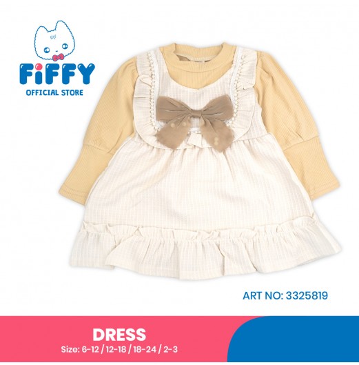 FIFFY SWEET RIBBON BAJU BAYI DRESS (3325819)